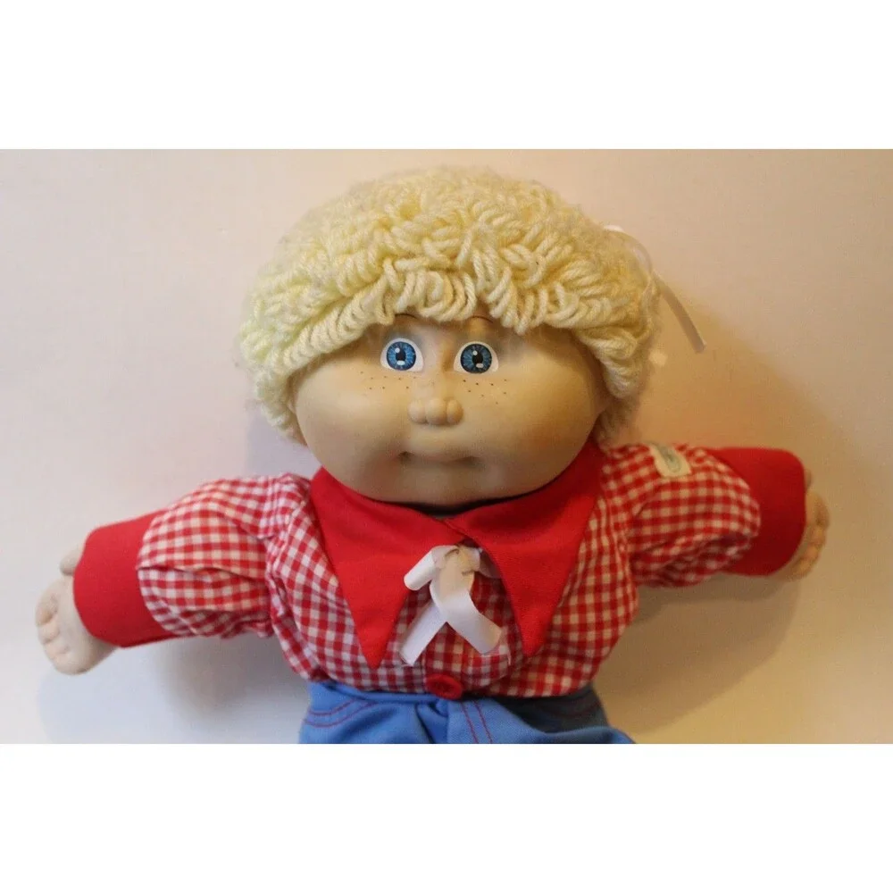 Vintage Signed Xavier Roberts Cabbage Patch Kids Doll Blonde Hair 1978-1982
